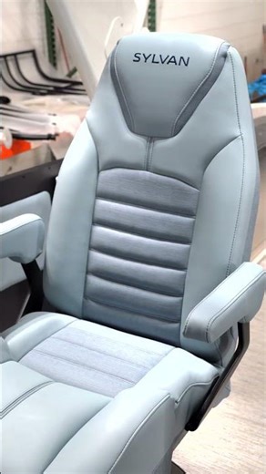 Light Blue Sylvan Interior | 2026 Pontoons