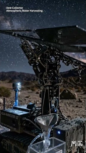 Robotics #124 | The Dew Collector (Atmospheric Water Harvesting) | Arid Deserts & Hyper Arid Zones