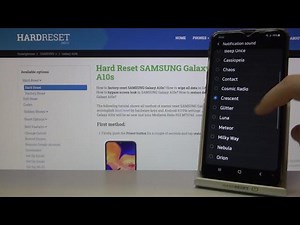 Default Notification Sounds in SAMSUNG Galaxy A10s – List of N...