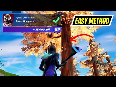 Ignite structures Fortnite Locations