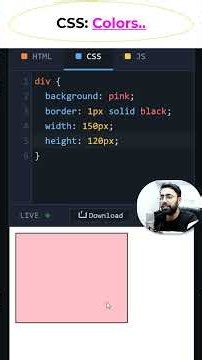 Change Background color using Console #htmltutorial #coding #programming