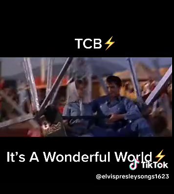 Elvis Presley it’s a wonderful world