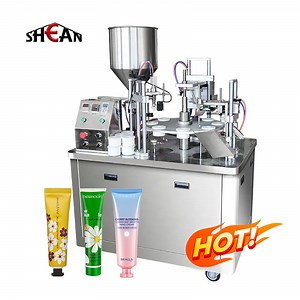 [Hot Item] Automatic Food Soft Plastic Tube Filler Sealer Machine Cosmetic Toothpaste Cream Ointment Gel Tube Filling Sealing Machine