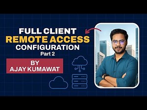 Full Client Remote Access VPN Configuration Part-2 | by Ajay Kumawat #NetworkSecurity #cybersecurity