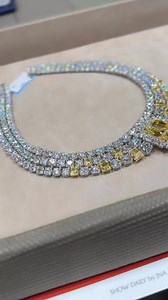 84K views · 4.4K reactions | An exceptional Crivelli necklace set with a mesmerizing 30-carat fancy intense yellow diamond! | Champagne Gem | Facebook