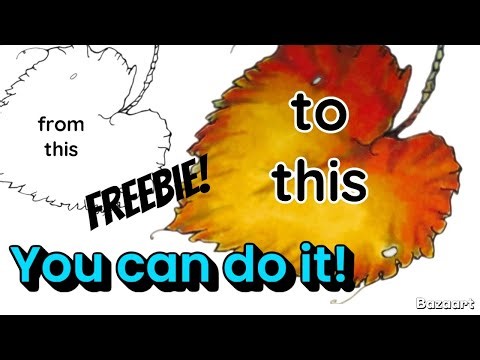 Easy! How I Color with Prismacolor Pencils & Alcohol Markers