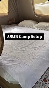 Asmr camping bed setup 🥰❤️ #asmr #camping #campingphilippines #carcamping #campinggear #joaquinsandmarias #campsetup | Joaquins & Marias