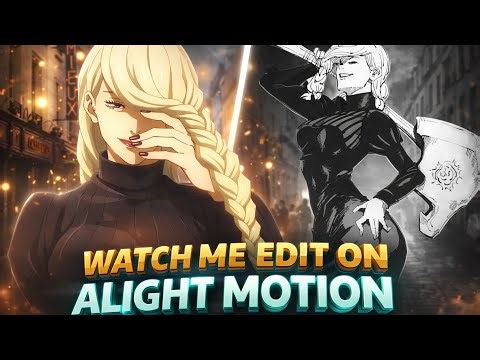 「Watch Me Make Amv Edit]°Alightmotion [Free preset]