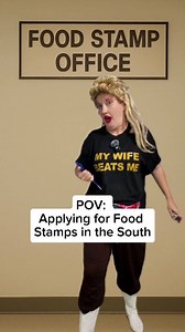 A small town food stamp office when its time to recertify.🏛 #foodstamps #comedy #ebt #foodstampoffice #funny | Amanda Meadows