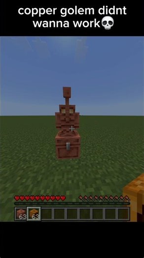 I Built A Copper Golem That Refuses To Work minecraft