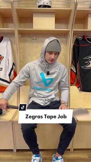 Trevor Zegras' Stick Taping Technique Explained