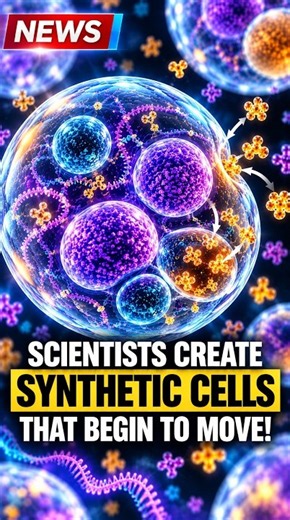 🤯 Scientists Discover Synthetic Cell-Like Droplets That MOVE! 🧬