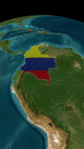 Mapimator | Colombia Map animation