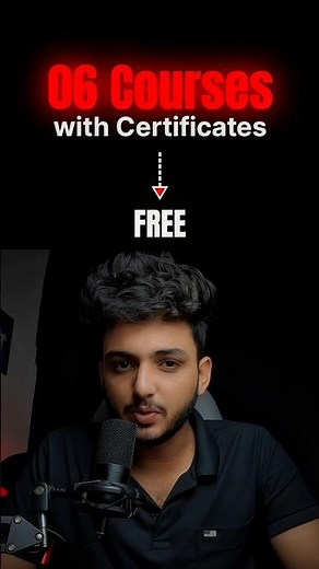 6 Trending Certificates 🚀 Free #certificate #courses #skills
