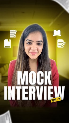 Diksha Arora on Instagram: "✅ Comment ‘PDF’ if you want all these interview Q&A in your DM 💌 Also, watch PART 1 - of the mock interview posted on @edu_dikshaarora In this video, I conducted a Walk Interview and covered all the most commonly asked interview questions with sample answers on screen ✅ 🔥 Your task: Don’t just watch. Read the sample answers loudly (yes, OUT LOUD). That’s how you build confidence + improve communication + stop fumbling in interviews. 📌 Save this reel before your nex