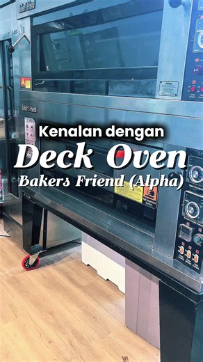 Kenalan dulu yuk sama oven andalan untuk dapur bakery harian 👋🔥 💬 Produk apa yang paling sering kamu panggang pakai oven deck? Tulis di kolom komentar ya 👇 #Indobake #OvenDeck #BakersFriend #BakingEquipment #DapurBakery