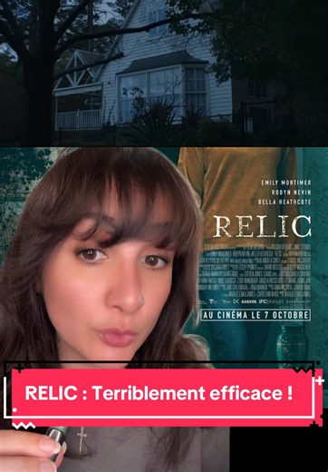Un film d’horreur terriblement efficace et très symbolique. Relic est à découvrir sur Shadowz. Le prochain film d’horreur de la réalisatrice, Saccharine, sortira le 3 juin en salles. Validé par @HorrorCult 🩸🎬 #horrormovie #filmhorreur ##onregardequoi #horreurtiktok #filmavoir