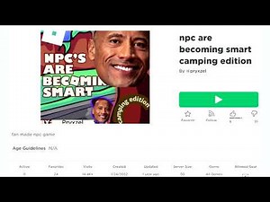 ROBLOX NPCs are becoming DUMB...