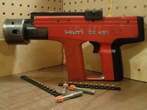 Hilti DX 451 Heavy Duty Semi Automatic Powder Actuated Tool