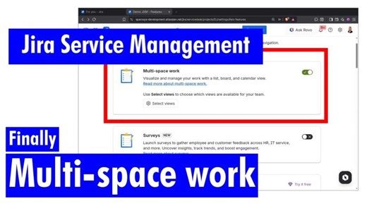 Jira Service Management - Finally we have Multi Space Work Board | Sparxsys