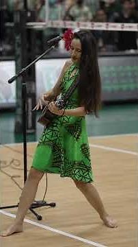 USA national anthem on Ukulele for the University of Hawaii men’s Volleyball! #ukulele