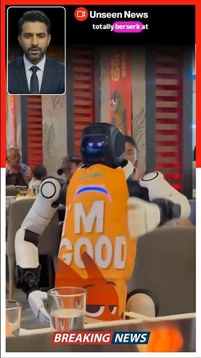 Dancing Robot Goes BERSERK at California HaiDiLao Hot Pot! 🤖🍲💥 Staff Fights Chaos