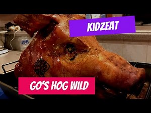 How to oven roast a whole pig's head! Pork jowl, pork ears, and pork tongue.