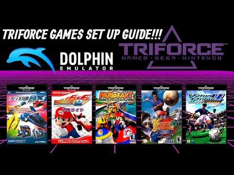 How to Run Triforce games on Dolphin Emulator for Pc!