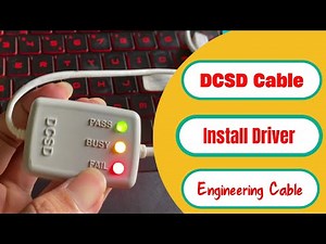 #DCSDCable How to Download & Install DCSD Driver on Windows 10/11 | DCSD Uart Driver Install
