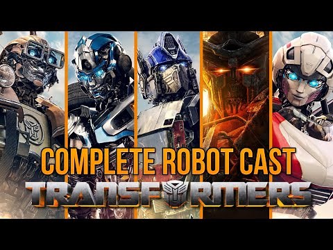 Every Character in Transformers 7 Rise of the Beasts (2023) Full Robot Cast Designs and Voice Actors
