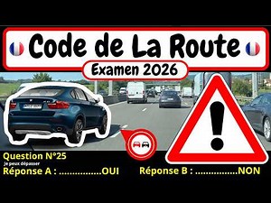✅ TEST GRATUIT DU CODE DE LA ROUTE 2026 🚗 #208