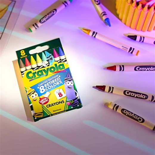 Crayola Brings Back Retired Crayon Color Collection for the First Time Ever – KidzNet