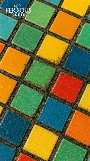 Ferrous Crete India Pvt. Ltd. on Instagram: "Tiles look great, but the grout? It defines the entire space! Stop letting dull, standard grey hold your design back. The colour you choose for your tile grout is the key to transforming a basic installation into a stunning, custom-designed floor or wall. Whether you want a seamless, continuous look by matching your tile, or a dramatic, defining contrast, our wide range of tile grout colours gives you the power to truly personalise your space. Make it