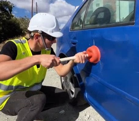 555K views · 1.5K reactions | Disaster to Disappear! Quick Dent Repair Before It’s Too Late! | 5-Minute Crafts | Facebook