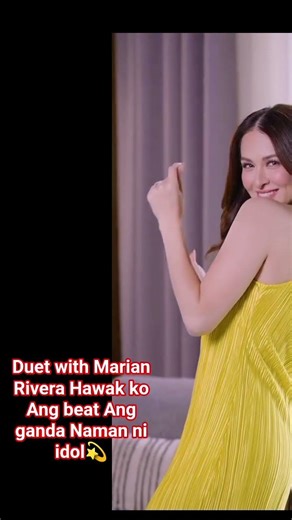 Marian Rivera age 41 VS Nanay age 50 duet hawak ko Ang beat ❤️🥰💫
