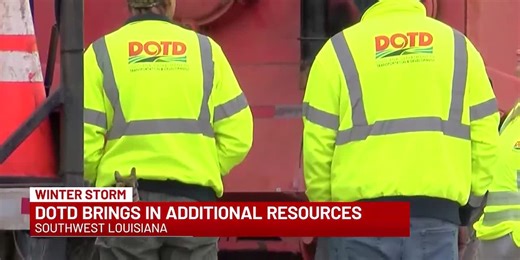 WINTER STORM: DOTD brings in additional resources to help with road conditions