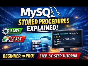 MySQL Stored Procedures Explained | Beginners to Pro in Minutes!