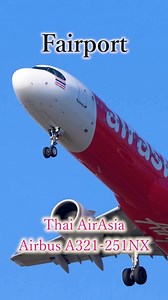3.8K views · 23 reactions | #福岡空港 Thai Air Asia A321 take off✈️...