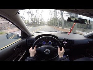 VW GOLF 4 1.8 TURBO GTI | POV | TEST DRIVE BOOST + WIDEBAND - KILLERZ K03S K04
