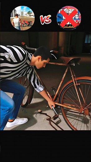 Open The Building Gate Challenge In Indian bikes driving 3d Vs ITAS 🥵 #shorts #gta