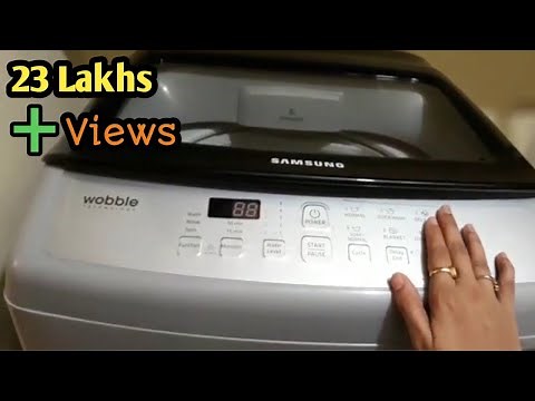 Samsung Top Load Fully Automatic Washing Machine Demo | How to Use Samsung Top Load Washer and Dryer