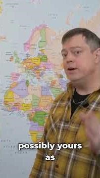 Flat Maps Distort Sizes - Africa is a Huge Continent