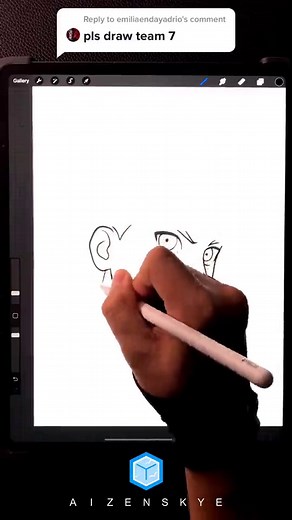 Drawing Tutorial: How to Draw Team 7 from Naruto - Part 1