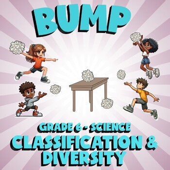 Classification & Diversity BUMP Science Game - No Prep Grade 6 Review Activity