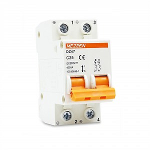 [Hot Item] Fireproof PC DC Mini Circuit Breaker 2p Miniature Circuit Breaker