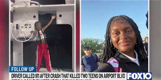 911 transcripts reveal driver calling for help after fatal crash involving two teenage girls