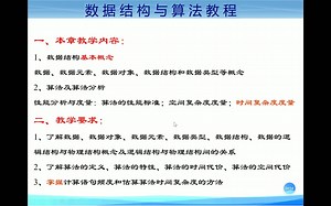 2023版数据结构第1章第1讲 数据结构的基本概念