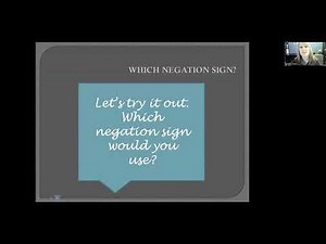 Negation in ASL (Lessons 4:2 and 4:10 SN)