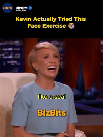 Kevin Actually Tried This Face Exercise 😭 Shark Tank
