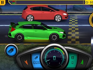 Walkthrough Drag Racing City . BrightestGames.com